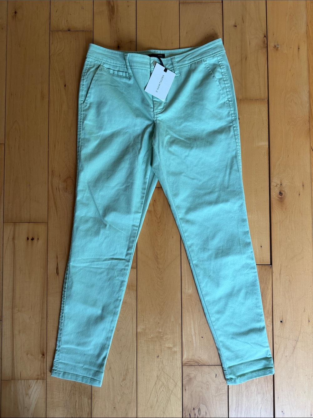 NWT 41 Hawthorn Mint Green Skinny Jeans
